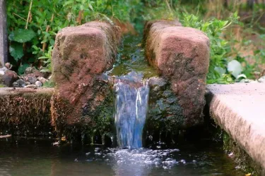Römervilla am Annaberg, antike Wasserleitung
