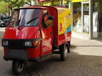 Piaggio Apotheke am Obermarkt (© Stadt Bad Dürkheim)