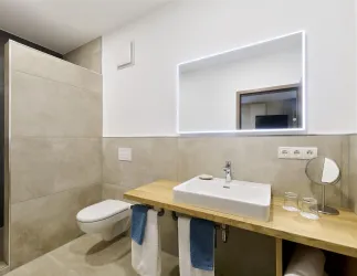 Badezimmer Ansicht