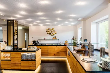 Buffet im Gartenhotel Heusser
