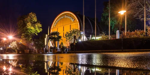 Dürkheimer Riesenfass bei Nacht