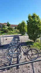 P4 Bewachter Fahrradparkplatz östlich Gradierbau