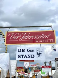 Schubkarchstand 6 Schild