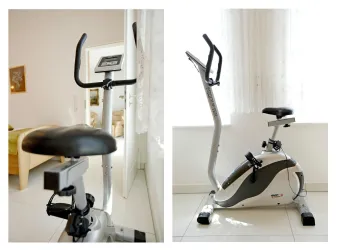Ergometer im Schlafzimmer (© Stadt Bad Dürkheim)