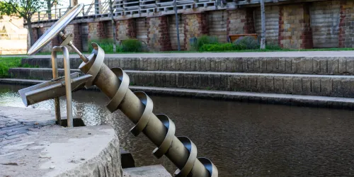 Wassertransportspirale