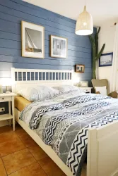 Doppelbett im Mediterranen Zimmer (© Stadt Bad Dürkheim)