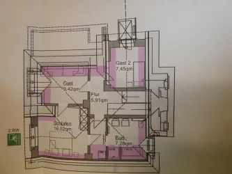 Grundriss Dachgeschoss