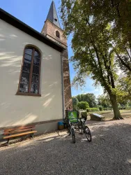 Ladestation an Radwegkriche