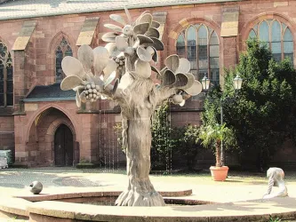 2_TAFEL__Der_Baum_des_Lebens (© Rolf Metzger, Ortsgemeinde Kirrweiler)
