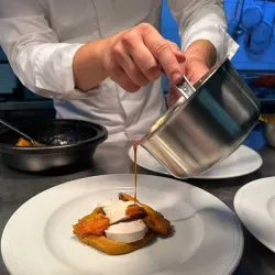 Pop-Up Menü im Wilhelmshof (© Sekt- und Weingut Wilhelmshof)