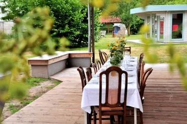Terrasse-Garten (© Galappmühle)