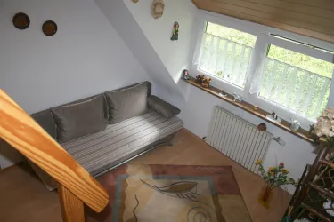 Blick vom DG ins mittlere Zimmer OG