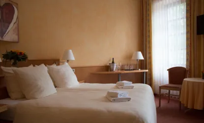 Doppelzimmer im Bremerhof (© Bremerhof)