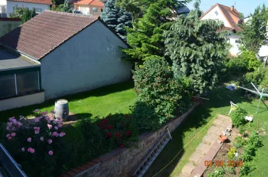 Blick zum Garten