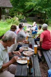 Vesper an der Böchinger Hütte