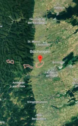 Satellitenbild Böchingen