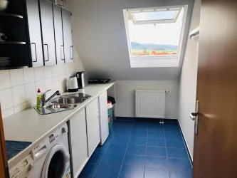 Küche mit Ausblick
