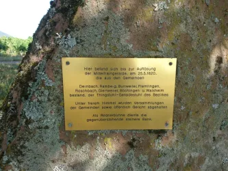 Geschichte des Thingstuhls
