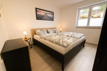 Schlafzimmer- Doppeltbett