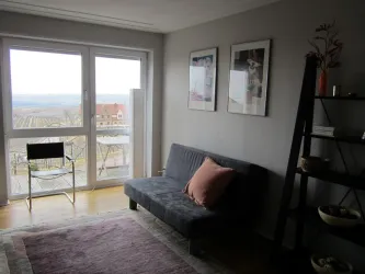Ausblick Wohnzimmer