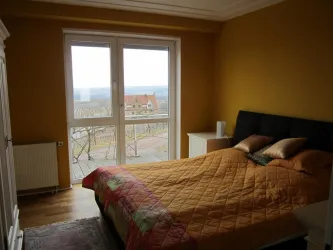 Ausblick Schlafzimmer