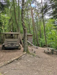 Spielplatz mit Bänke