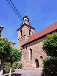 Der Turm stammt bereits aus 1487