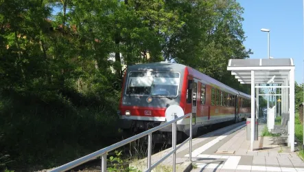 Wanderbahnhof Mertesheim (© Kreis DÜW_Regina Schmitt)