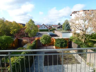 Blick vom Balkon West (© FeWo Abel)