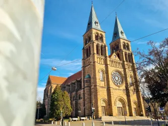 Blick zur Marienkirche