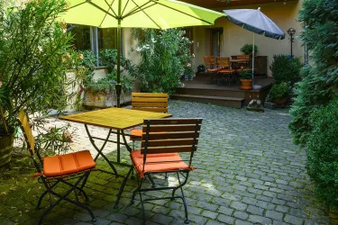 Blick in den Hof