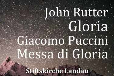 Doppeltes Gloria (© Stiftskirche Landau)