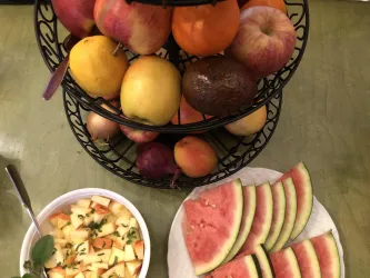 Obst zum Frühstück