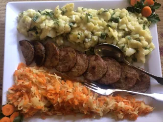 Saumagengrünorange zur Weinprobe