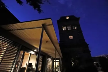 Terrassenblick zum Turm