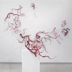 Strange connections growing up II, Installation (© Krautkremer - Installation Trier-Kunsthalle)