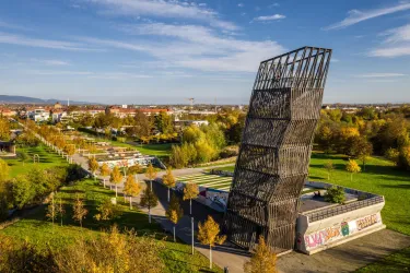 Aussichtsturm der LGS von 2015