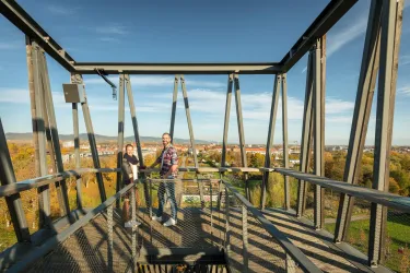 Ausblick vom Aussichtsturm (© Dominik Ketz)