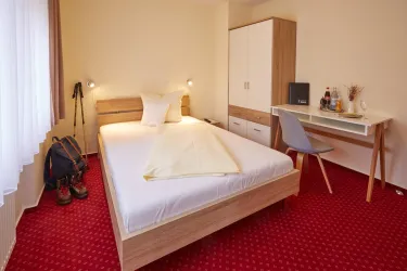 Beispiel Einzelzimmer (© Inklusionshotel Kurpfalz)