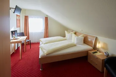 Beispiel Doppelzimmer (© Inklusionshotel Kurpfalz)