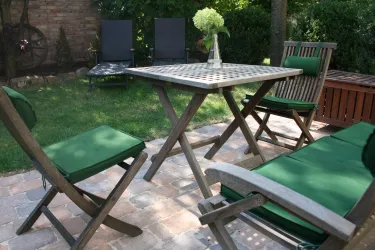 Eigener, nicht einsehbarer Gartenbereich