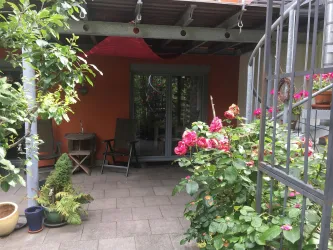 Terrasse (© Carola Mühlen)