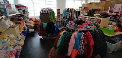 Ruhangomarkt Kinder (© Freundeskreis Kigoma)