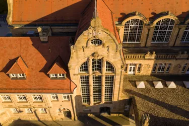 Jugendstil-Festhalle Landau, Detaiansicht