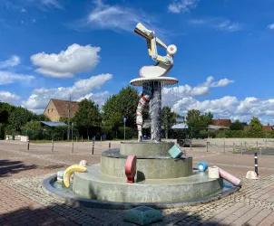 Jahrmarktsbrunnen Offenbach Queich (3)