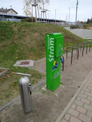 E-Bike Ladestation - alla hopp! Anlage