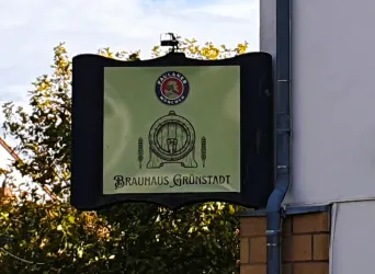 Brauhaus Grünstadt Schild©CC-BY-SA, Sabine Sprinz