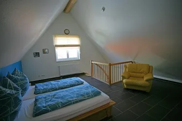 Fewo_Schenk_Rohrbach_blau_Schlafzimmer2