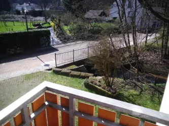 Blick von Balkon