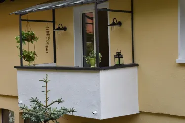 Balkon Nordisches Zimmer (© Annette Spies)
